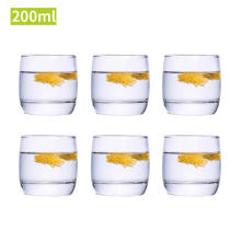 Top Quality Cup Drinking Transparent Glassware Clear Glass Water Juice Cup